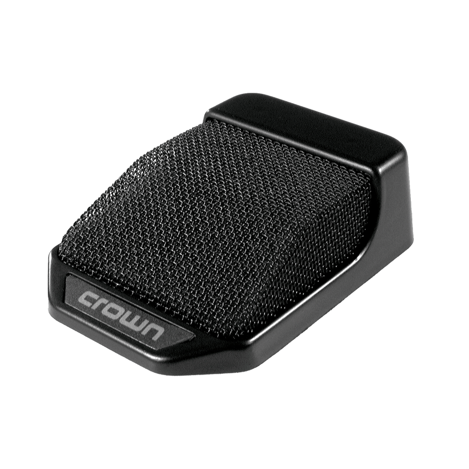 PCC130 SW - Black - High-performance boundary layer microphone with on/off switch - Hero